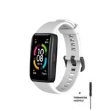 CONOCER Huawei Band 6 Ve Honor Band 6 Uyumlu Soft Silikon Kordon Kayış