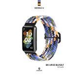 CONOCER Huawei Band 7 Uyumlu Yeni Tasarım Mikrofiber Dokuma Hasır Kordon Kayış