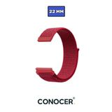 CONOCER Huawei Watch Gt5 Gt4 Gt3 Gt2 Gt2e - Gt5 Pro Gt3 Pro Gt2 Pro (46MM) Dokuma Cırtlı Dokuma Kordon