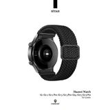 CONOCER Huawei Watch Gt5 Gt4 Gt3 Gt2 Gt2e - Gt5 Pro Gt3 Pro Gt2 Pro (46MM) Dokuma Hasır Kordon 22mm