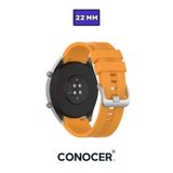 CONOCER Huawei Watch Gt6 Gt5 Gt4 Gt3 Gt2 Gt2e - Gt6 Pro Gt5 Pro Gt3 Pro Gt2 Pro (46mm) Silikon Desenli Kordon Kayış