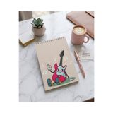 CoNotes Co Notes A5 Üstten Spiralli Music Not Defteri