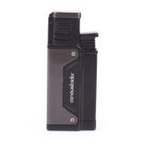 Conquistador Tek Torch Pürmüz Gunmetal Siyah Delicili Metal Puro Çakmağı