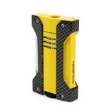 Conquistador Tek Torch Pürmüz Karbon Sarı Defi Extreme Dizayn Metal Puro Çakmağı