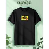 Conrad Belly Sour Jelibon Baskılı Pamuklu Oversize T-Shirt - Siyah