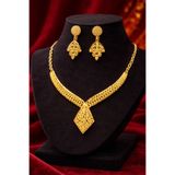 Constanza Exclusive Imperiala Altın Kaplama Kolye&Küpe Kadın Takı Seti