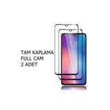 CONSTRAIN - 2'Li HUAWEI Y7 2019 ile Uyumlu Tam Kaplama Ekran Koruyucu 5D Full Kırılmaz Cam (2 ADET)