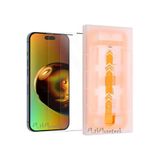 CONSTRAIN - Apple ile uyumlu Iphone 14 Pro Max Cam Ekran Koruyucu Otomatik Kolay Kurulum Kiti Easy Installation Bas Çek