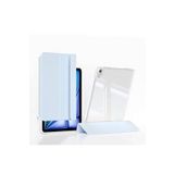 CONSTRAIN Apple iPad Air 13 2024 Kılıf Magnetik Ayrılabilen Airbagli Zore Sliding Tablet Kılıfı, Mavi Açık