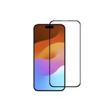 CONSTRAIN Apple iPhone 15 Pro Max İle Uyumlu Tam Kapatan Şeffaf Nano Esnek Kırılmaz Cam Ekran Koruyucu