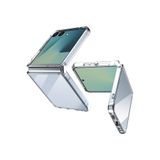 CONSTRAIN - Galaxy Z Flip 7 ile uyumlu Samsung Kılıf Köşe Korumalı Darbeye Dayanıklı Antişok Şeffaf Silikon Kapak