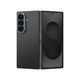 CONSTRAIN - Galaxy Z Fold 7 ile uyumlu Samsung Flip Kevlar Kılıf Diago MagSafe ile uyumlu 0,5 Süper Ince Aramid Karbon Fiber