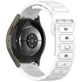 CONSTRAIN Huawei Honor Magic 2 46mm ile Uyumlu CNS KRD-132 22mm Silikon Kordon Strap Kayış - Beyaz