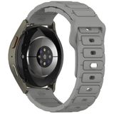 CONSTRAIN Huawei Honor Magic 2 46mm ile Uyumlu CNS KRD-132 22mm Silikon Kordon Strap Kayış - Gri