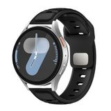 CONSTRAIN Huawei Honor Magic 2 46mm ile Uyumlu CNS KRD-135 22mm Silikon Kordon Strap Kayış - Siyah