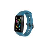 CONSTRAIN - Huawei ile uyumlu Band 6 Kordon Spor Silikon Kordon Mix 47 - Mavi 1