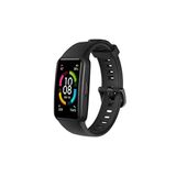 CONSTRAIN - Huawei ile uyumlu Band 6 Kordon Spor Silikon Kordon Mix 47 - Siyah