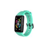 CONSTRAIN - Huawei ile uyumlu Band 6 Kordon Spor Silikon Kordon Mix 47 - Turkuaz