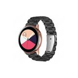 CONSTRAIN - Huawei ile uyumlu Honor Magic 2 42mm Kordon 20mm Şeffaf Baklalı Kordon - Siyah