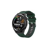 CONSTRAIN - Huawei ile uyumlu Honor Magic 2 42mm Kordon Çift Renk Çizgili Kordon - Yeşil
