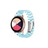 CONSTRAIN - Huawei ile uyumlu Honor Magic 2 46mm Kordon 22mm Şeffaf Baklalı Kordon - Mavi