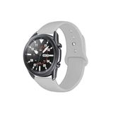 CONSTRAIN - Huawei ile uyumlu Honor Magic Watch 2 42mm Kordon Silikon Spor Kordon Gri