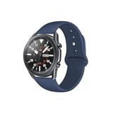CONSTRAIN - Huawei ile uyumlu Honor Magic Watch 2 42mm Kordon Silikon Spor Kordon Lacivert