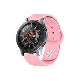 CONSTRAIN - Huawei ile uyumlu Honor Magic Watch 2 42mm Kordon Silikon Spor Kordon Pembe 3