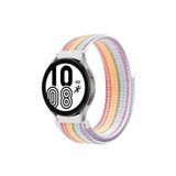 CONSTRAIN - Huawei ile uyumlu Honor Magic Watch 2 46mm Kordon Hasır Kordon Rainbow