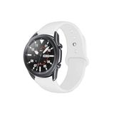 CONSTRAIN - Huawei ile uyumlu Honor Magic Watch 2 46mm Kordon Silikon Spor Kordon Beyaz