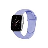 CONSTRAIN - Huawei ile uyumlu Honor Magic Watch 2 46mm Kordon Silikon Spor Kordon Lila 1