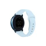CONSTRAIN - Huawei ile uyumlu Honor Magic Watch 2 46mm Kordon Silikon Spor Kordon Mavi Açık 3