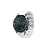CONSTRAIN - Huawei ile uyumlu Honor Magic Watch 2 46mm Kordon Tokalı Şerit Kordon Beyaz
