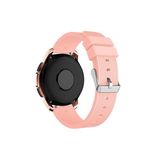 CONSTRAIN - Huawei ile uyumlu Watch GT 6/5/4/3/2 Pro 46mm Ultimate SE Elite Kordon Çizgili Silikon Kordon - Pembe 1