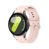 CONSTRAIN - Huawei ile uyumlu Watch GT 6/5/4/3/2 Pro 46mm Ultimate SE Elite Kordon Dekoratif Örgü Çizgili Spor Silikon Kayı - Pembe