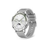 CONSTRAIN - Huawei ile uyumlu Watch GT 6/5/4/3/2 Pro 46mm Ultimate SE Elite Kordon Lansman Kumaş Dikişli Silikon 102 - Gri