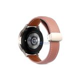 CONSTRAIN - Huawei ile uyumlu Watch GT 6/5/4/3/2 Pro 46mm Ultimate SE Elite Kordon Magnetli PU Deri Kordon 22mm - Pembe