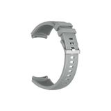 CONSTRAIN - Huawei Watch ile Uyumlu Gt Gt2 Gt3 Gt4 42mm/honor Magic 2 Kordon Çizgili Silikon Kordon - Gri