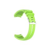 CONSTRAIN - Huawei Watch ile Uyumlu Gt Gt2 Gt3 Gt4 42mm/honor Magic 2 Kordon Çizgili Silikon Kordon - Yeşil 2