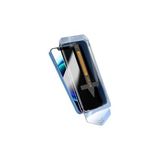 CONSTRAIN Iphone 12 Pro Max İle Uyumlu Uygulama Aparatlı Toz Korumalı Hayalet Tam Kaplayan Ekran Koruyucu