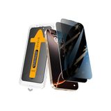 CONSTRAIN - iPhone 13/13 Pro/14/16e ile Uyumlu Kolay Uygulama Aparatlı Hayalet Tam Kapatan Zore Cam Ekran Koruyucu