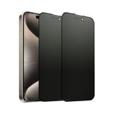 CONSTRAIN - İphone 15 Plus ile Uyumlu Mat Hayalet Ekran Koruyucu Cam Tam Kaplar Seramik Esnek Ekran Camı Privacy