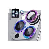 CONSTRAIN iPhone 15 Pro, 15 Pro Max İle Uyumlu Kamera Lens Koruyucu renkli