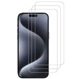 CONSTRAIN - iPhone 15 Pro Max/15 Plus ile uyumlu Kırılmaz Cam 3 Adet Temperli Şeffaf Ekran Koruyucu(3'Lü Paket)