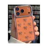 CONSTRAIN - iPhone 17 Pro Max ile uyumlu Kılıf Fiyonk Desenli Şeffaf Simli Gümüş Metal Kamera Çıkıntılı Parlak Kapak - Fiyonk
