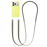 CONSTRAIN - iPhone 17 Pro Max ile uyumlu Tüm Serilerle Çapraz Ayarlanabilir Yüksek Kaliteli Şık Crossbody Strap Telefon Askısı - Yeşil