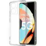 CONSTRAIN - Realme 10 Pro Plus ile uyumlu Kılıf Şeffaf Kamera Korumalı Esnek Yumuşak Silikon - Turuncu