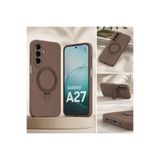 CONSTRAIN - Samsung Galaxy A27 İçin Kılıf MagSafe İle Uyumlu Yüzük Standlı Telefon Kılıfı Kapak - Altın