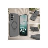 CONSTRAIN - Samsung Galaxy A27 İçin Kılıf MagSafe İle Uyumlu Yüzük Standlı Telefon Kılıfı Kapak - Gri