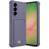 CONSTRAIN - Samsung Galaxy A35 ile uyumlu Kılıf Kamera Ve Köşe Korumalı Kartlıklı Cüzdanlı Yumuşak Silikon Kapak